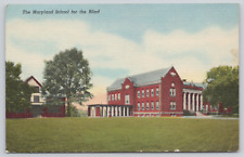Postcard Maryland School For The Blind, Linen A652 picture