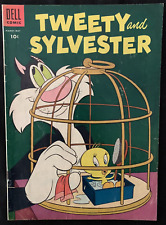 TWEETY and SYLVESTER #8 Dell 1955 Estate Sale and Original Owner picture