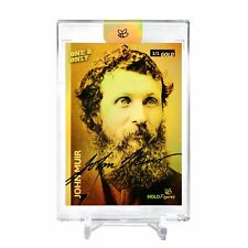 JOHN MUIR Photo Card Holo Figures #JMJT *One & Only* Encased Gold 1/1 picture