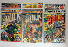 The Incredible Hulk #161-170 (1973) Bonze Age Marvel Comic Lot VFN+ picture