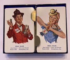Henry Major 2 Decks Playing Cards Ma & Pa Philosopher State Fair Pickles Brown picture