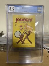 YANKEE COMICS #4 CGC 8.5 HTF RARE ARMED SERVICES EDITION CHESLER 1943 picture