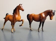2 Breyer Miniature Horses ~ Vintage 1975 picture