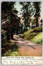 Bridle Path Schenley Park Pittsburg PA 1906 Postcard Scenic View picture