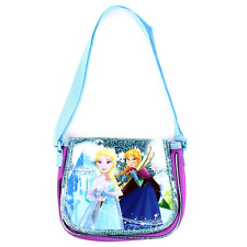 Frozen Shoulder Bag Messenger Bag Blue & Purple 9 x 7 Girls Holiday Gift Disney picture