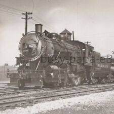 1938 RPPC Rock Island Lines Locomotive 2-8-0 No 2134 Peoria Illinois Postcard picture