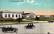 Postcard Union High School in Fullerton, California picture