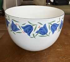 Vintage  Finel Arabia Enamelware Tulip Bowl 8 Inch picture