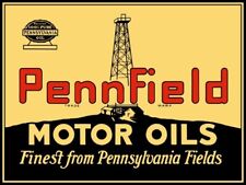 Pennfield Pennsylvania Motor Oil NEW METAL SIGN: 9x12
