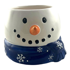 Christmas Snowman Ceramic 6.5