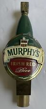 Murphy's Irish Red Beer Lacquered Brass Tap Handle 9