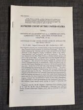 RARE US Supreme Court Opinion Allegheny v ACLU  Christmas Nativity Hanukkah 1989 picture