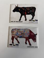 Cow Parade Magnets Moo - Souri & Cowtown 2001  picture