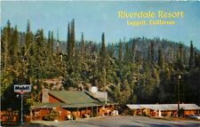 Postcard 1950s Leggett California Riverdale Resort Redwood Hwy 101  24-5790 picture