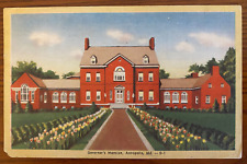 1950 Governor’s Mansion, Annapolis MD Postcard picture