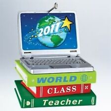 'World Class Teacher' NEW Hallmark 2011 Ornament picture