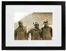1918 Coal Miners Lorado West Virginia Retro Matted & Framed Picture Photo picture