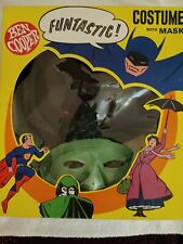 **RARE VINTAGE 1966 THE GREEN HORNET& KATO MASK & COSTUME WITH HAT picture