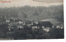 Vintage Postcard IN Friendship Aerial View Houses Countryside c1912 -1000 picture