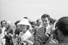 Romy Schneider and French actor director and singer Alain Delon gr- Old Photo picture