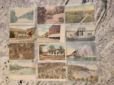 Lot of 12 Antique Postcards Early 1900's Santa Catalina Yellowstone Horses 1c picture