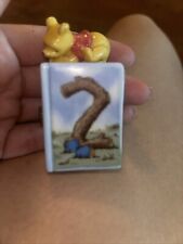 MIDWEST - CLASSIC POOH PORCELAIN HINGED BOX / FRAME - 2nd Birthday picture