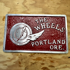 The Wheels Portland Oregon Car Club Plaque picture