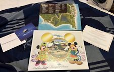 Disney Cruise Mickey Minnie Lookout Cay Lighthouse Point Litho  Signed By Ducky picture
