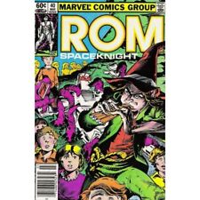 Rom (1979 series) #40 Newsstand in Near Mint minus condition. Marvel comics [n* picture