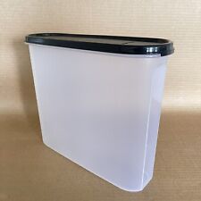 Tupperware Modular Mates Super Oval #4, 16 Cup Container #2351, Black Seal #2402 picture