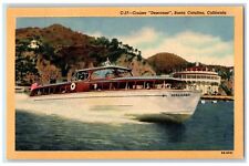 c1940's Cruiser Descanso Santa Catalina California CA Unposted Vintage Postcard picture