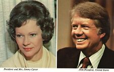 Vintage Postcard President and Mrs. Jimmy Carter 39th President United States picture