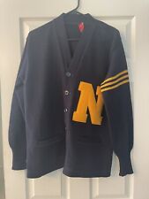 Vintage Original US Naval Academy Midshipman Letter Sweater Class Of 1957 picture