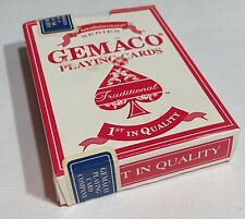 Traditional Series GEMACO Playing Cards Trump Plaza Tech Art II Faces Full Deck picture