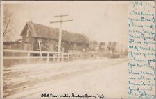 Old Sawmill, Cedar Run New Jersey 1906 RPPC Photo Postcard picture
