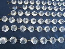 *Chain Prism 11 Strands, 150 Pieces Over 3 Yds Crystals - Chandeliers, Decor VTG picture
