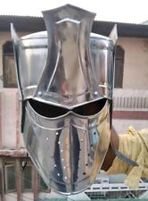 Medieval Crusader Helmet ~ Armor wearable steel helmet ~ Gift items picture