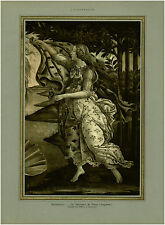 Botticelli Birth of Venus Antique Advertisement Florence 1935 Magazine Issue picture