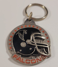 Vintage 1991 Pewter Keychain Team Football Falcons Logo picture