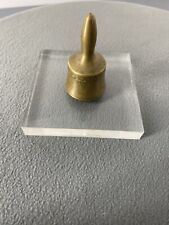Colchester Lathes Miniature Solid Brass Bell Vintage Collectible 1950s “RARE” picture