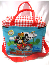 DISNEY MICKEY & MINNIE'S Runaway Railway Soft Cooler Tote Bag EXCLUSIVE NWT picture