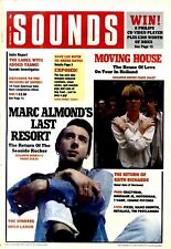 NPBK25 SOUNDS NEWSPAPER COVER 15X11 MARC ALMOND 8/10/1988 picture