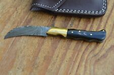 damascus custom made folding knife Laguiole Type From The Eagle Collection M857v picture