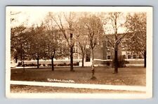 Clare MI-Michigan, RPPC, High School, Antique, Vintage c1929 Postcard picture