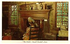 Interior View Parlor David Crockett Home Rutherford Tennessee Museum Postcard picture