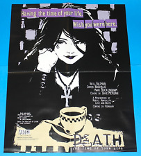 Death The Time of Your Life Sandman 1996 Vertigo DC Comics Promo Poster - Unused picture