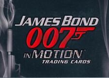 2008 James Bond in Motion Promo Card picture