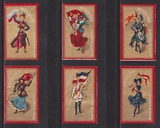 6 Old glazed matchbox labels Austria, Heigh-Ho, Miniature picture
