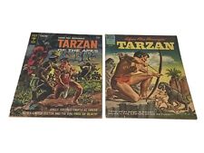 Tarzan Comic Books Set Of 2 Vintage 1960's Gold Key & Dell picture