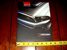 2014 ROUSH PERFORMANCE MUSTANG BROCHURE - STAGE 1 - STAGE 2 - STAGE 3 picture